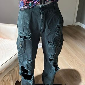 LF bluish/green cargo pants